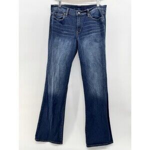 Calvin Klein Womens Size 31/12 Jeans Mid Rise Modern Bootcut Stretch Waist